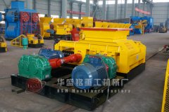 河南華盛銘小型號雙齒輥破碎機(jī)質(zhì)量怎么樣？賺錢不
